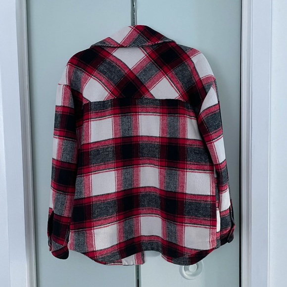 GARAGE, Vancity Shacket Red Plaid, , Quilt Lined, Small, Jacket - Picture 5 of 6